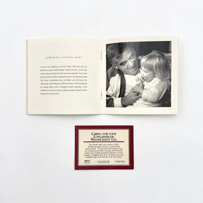 Longaberger 2000 Founder's Market Picnic Basket