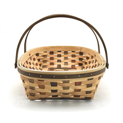 Longaberger 2007 Oval Multi-Toned Woven Gathering Basket