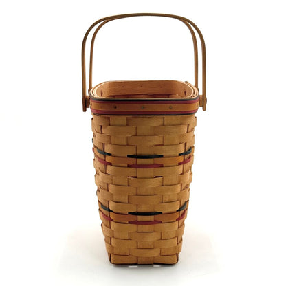 Longaberger 1996 VIP Woven Wood Storage Basket
