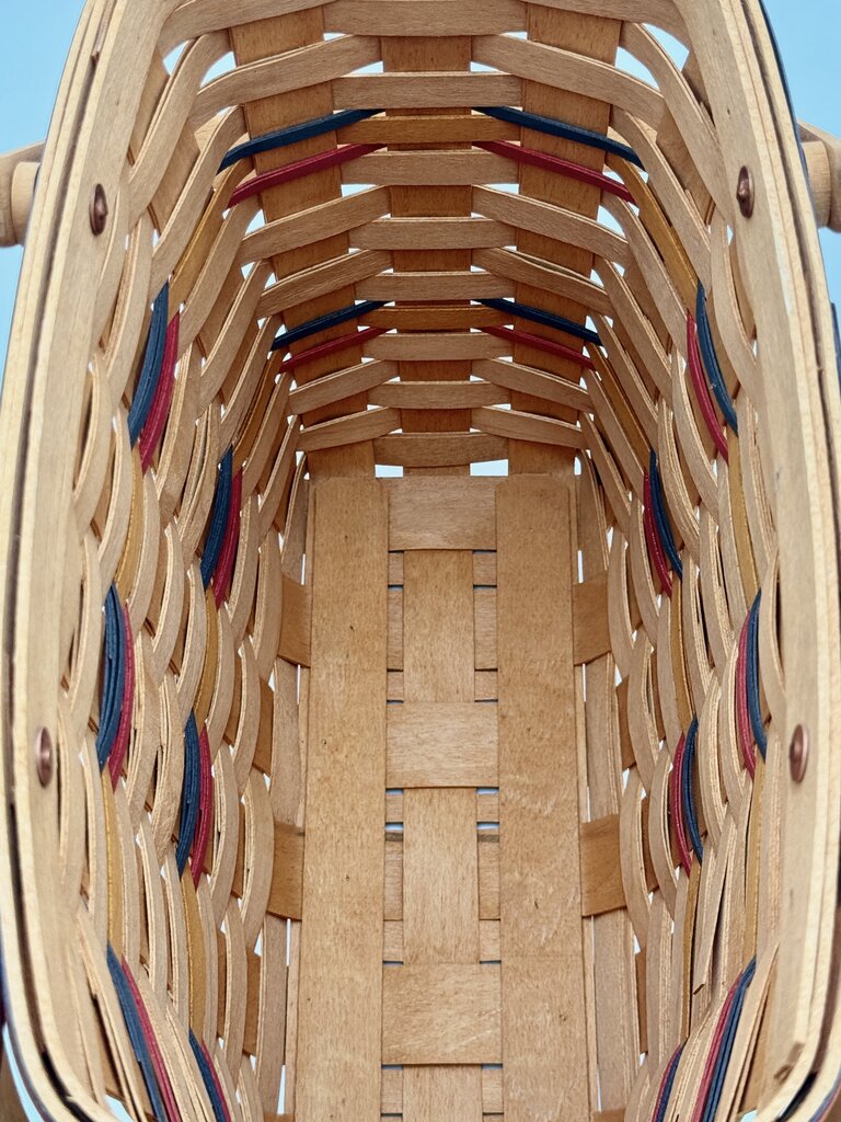Longaberger 1996 VIP Woven Wood Storage Basket