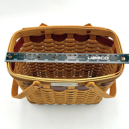 Longaberger 2003 VIP Sales Woven Maple Basket