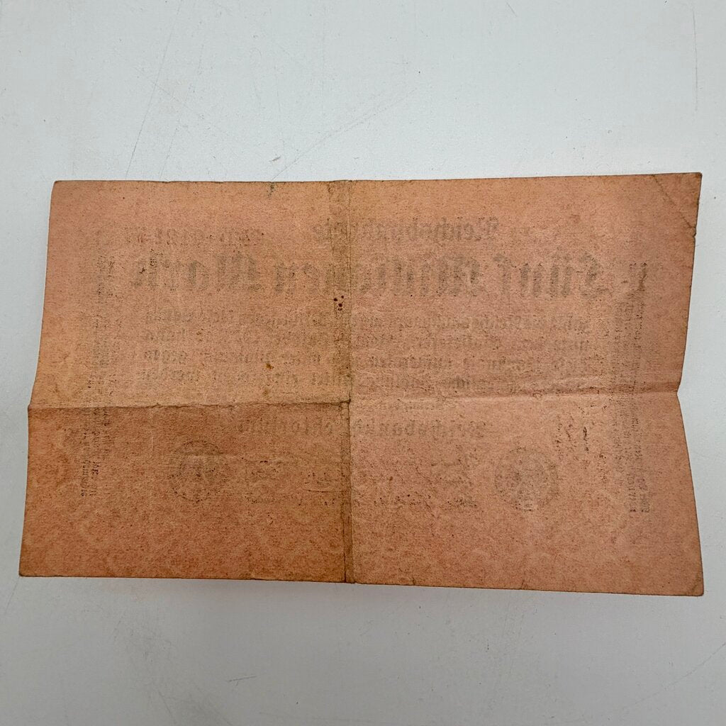 Weimar Republic Hyperinflation Banknote Lot/3 1922-1923 German Mark Currency /cb
