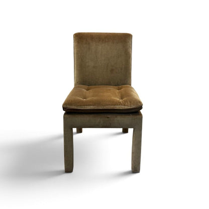 Pair Of 2 Tan Upholstered Chairs