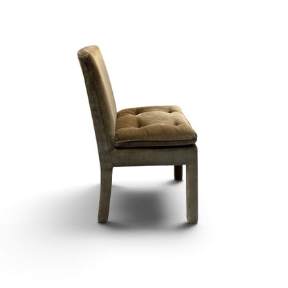 Pair Of 2 Tan Upholstered Chairs