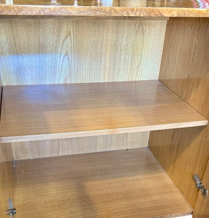 Modernist Burlwood Buffet