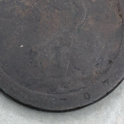 1779 Brittania George III Cartwheel One Penny Coin 36mm /b