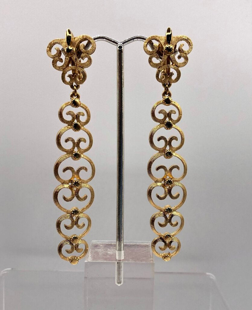 MOD Retro 1960s/70s Earrings & Bracelet Set /b