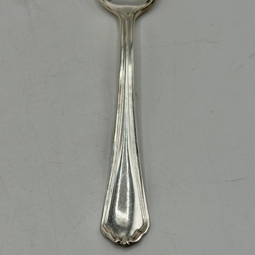 Vintage Rogers International Silver Puritan Silverplate Fruit Orange Spoons Set Of 6 /cb