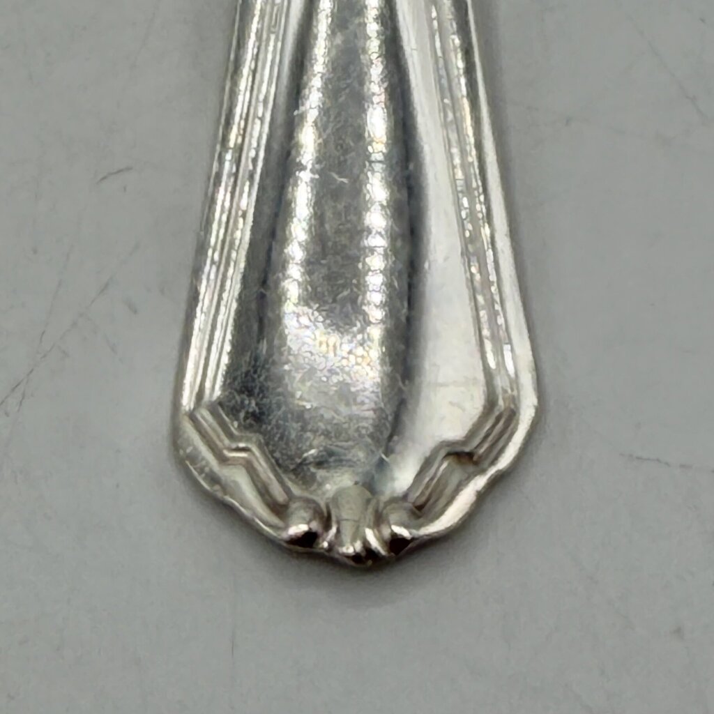 Vintage Rogers International Silver Puritan Silverplate Fruit Orange Spoons Set Of 6 /cb