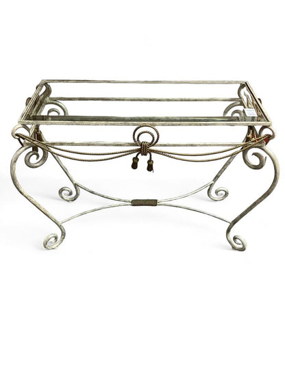 Iron & Brass Sofa Table