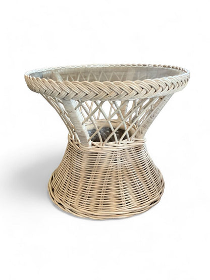 Wicker Side Table