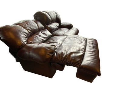 lane leather sofa electric recliner