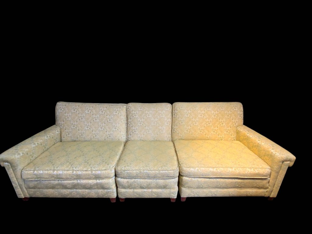 Mid Century Modern Three-Piece Sectional Sofa