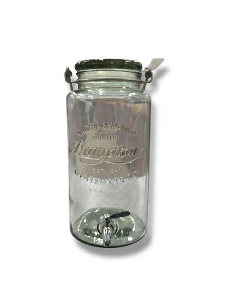 Hampton Glassware 2.5 Gallon dispenser