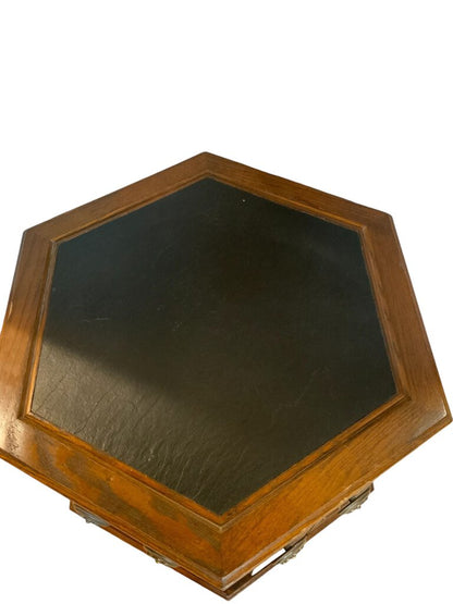 Octagon End Table