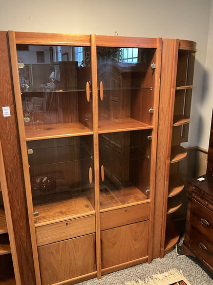 Danish Modern Teak Display Cabinet