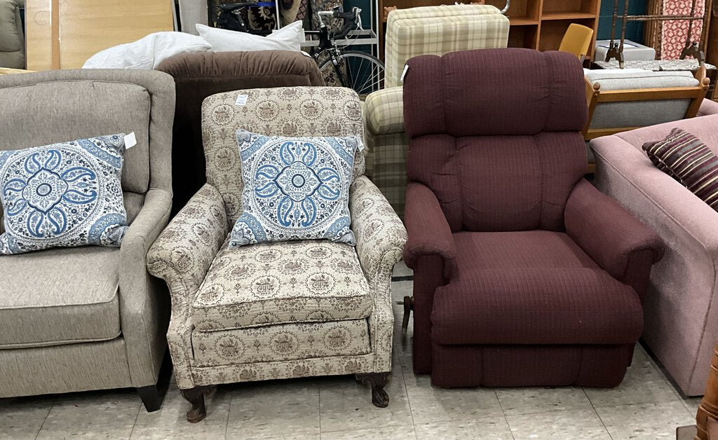 Burgundy Recliner