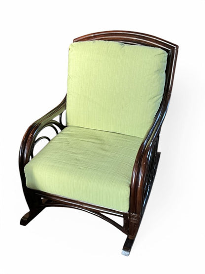 Braxton Culler Rattan Rocking Chair