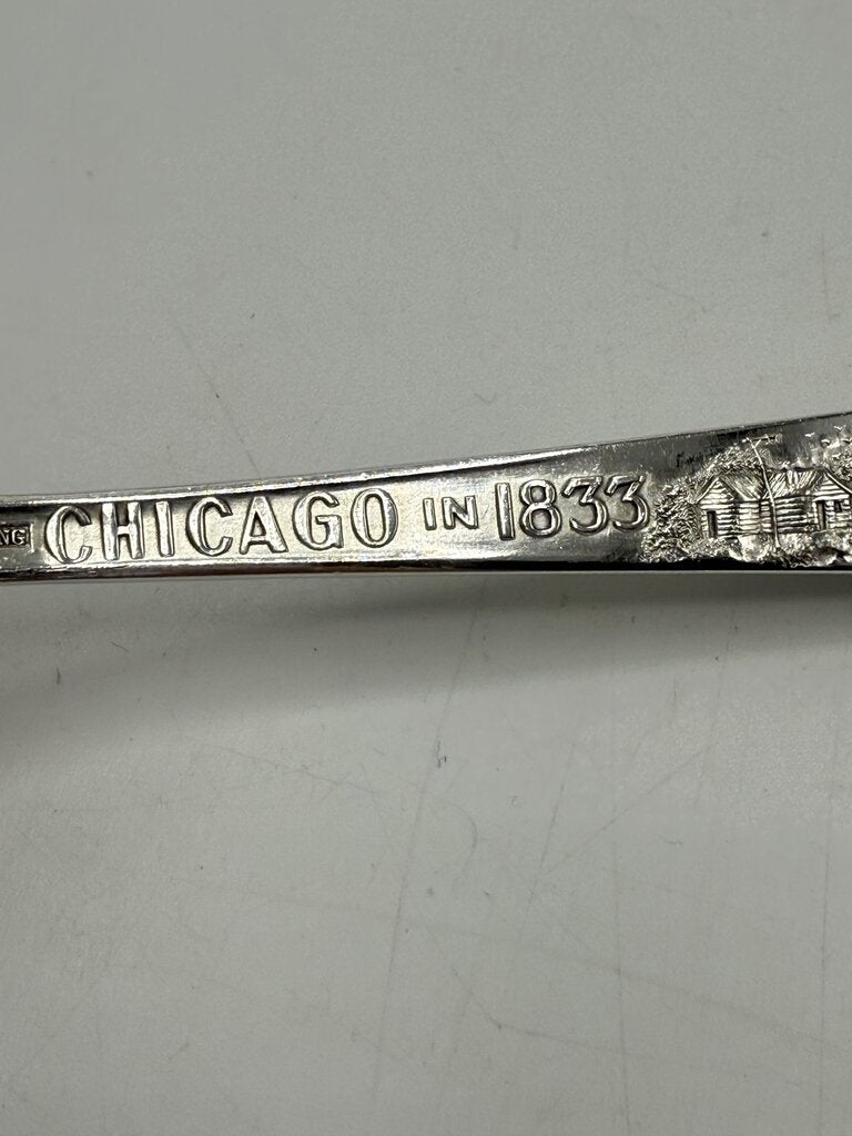 Vintage Sterling Silver “Century of Progress Fork 1833 Chicago 16gr /ro