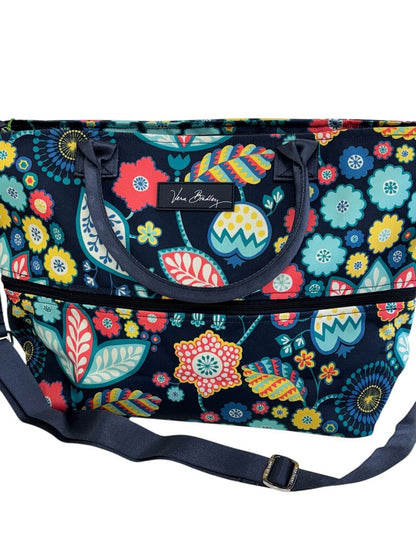 Vera Bradley Meadows Garden Expandable Shopper Tote /j