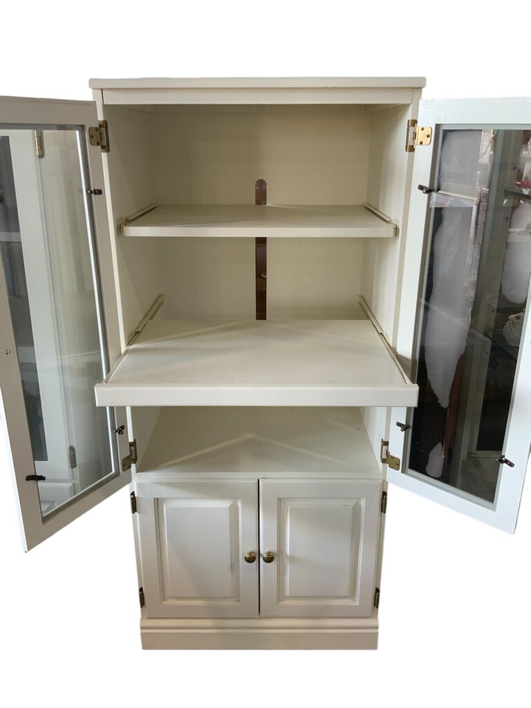 White Cabinet Glass Doors