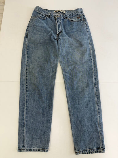 VTG Harley Davidson Blue Denim Mens Jeans 33x32 /rb