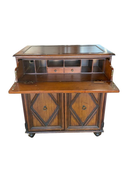 Pull Out Secretary Desk Hidden As Cabinet