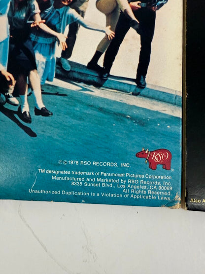 VTG Sound Track Vinyl Double Albums - Grease & Saturday Night Fever /rb