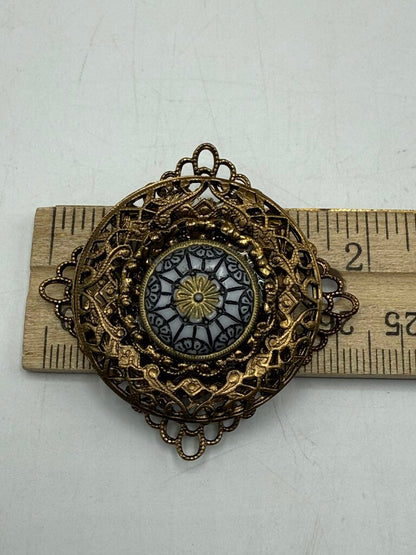 Unique Lot of 3 Beautiful Brooches /ro