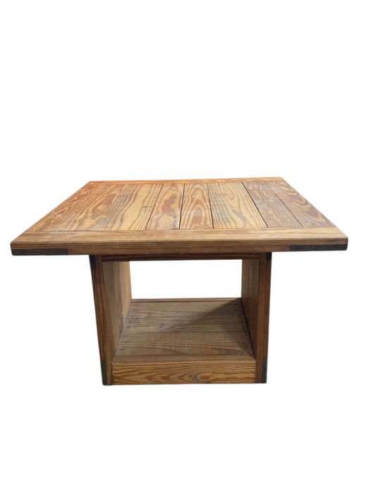 "This End Up" Large Square Table