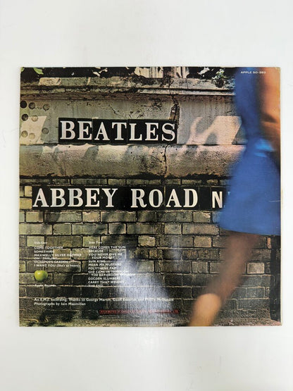 VTG The Beatles Abbey Road Vinyl Album Apple SO-383 /ro