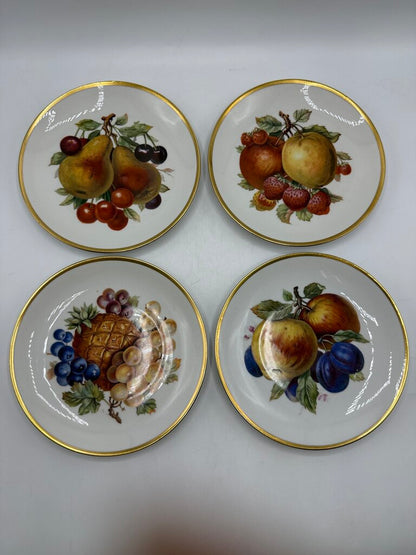 Mitterteich China Bavaria 4 Dessert Plate Serving Plate Set 5 pc /roh
