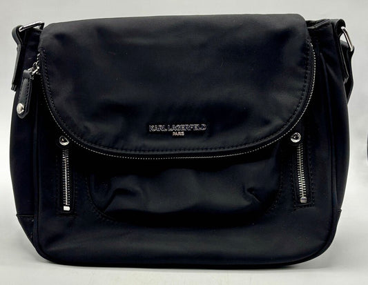 Karl Lagerfeld Cara Nylon Crossbody Bag /j