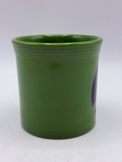 VTG Fiestaware Halloween Shamrock Green Witch Java Mug 12 oz. /rb