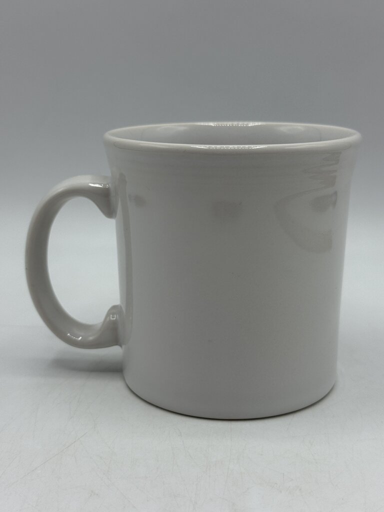 Fiestaware Halloween Java Mug White w/Black Trio of Dancing Skeletons /rc