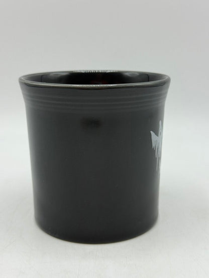 Fiestaware Halloween Java Mug Slate Gray 5 Dancing Ghosts /rb
