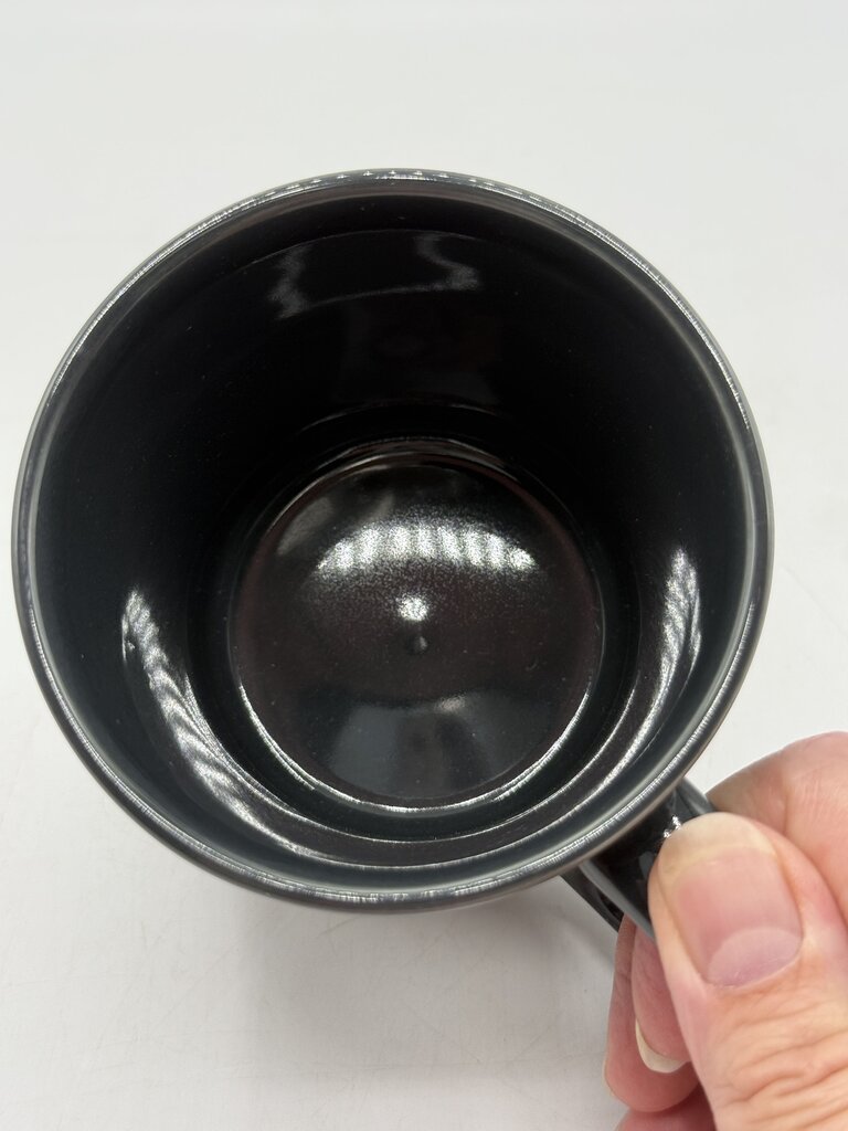 Fiestaware Halloween Java Mug Slate Gray 5 Dancing Ghosts /rb