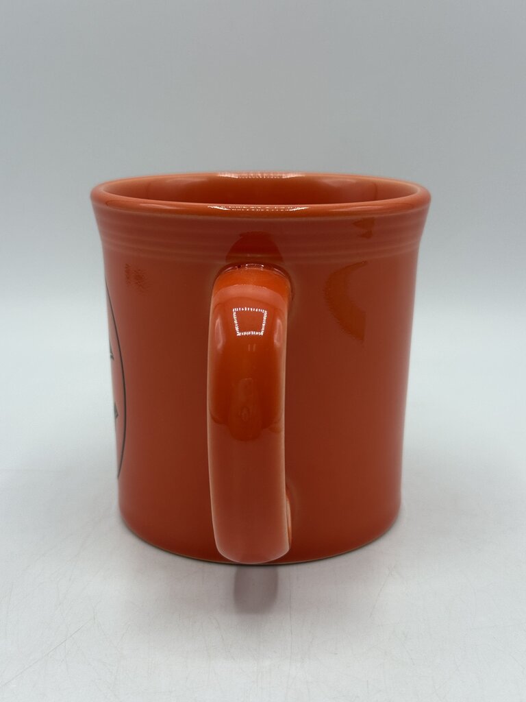 Fiestaware Halloween Happy Pumpkin Face Java Mug Persimmon Orange /rb
