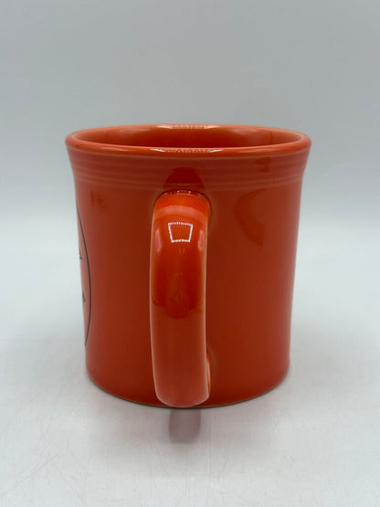 Fiestaware Halloween Happy Pumpkin Face Java Mug Persimmon Orange /rb