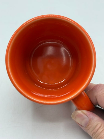 Fiestaware Halloween Happy Pumpkin Face Java Mug Persimmon Orange /rb