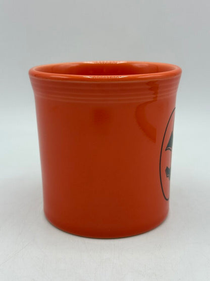 Fiestaware Halloween Happy Pumpkin Face Java Mug Persimmon Orange /rb
