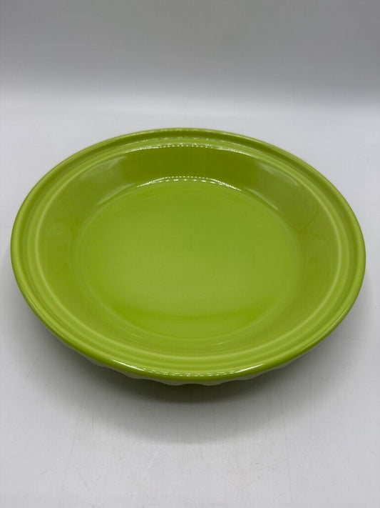 Fiesta Pie Serving Plate Chartreuse Green 10 1/4” /rb