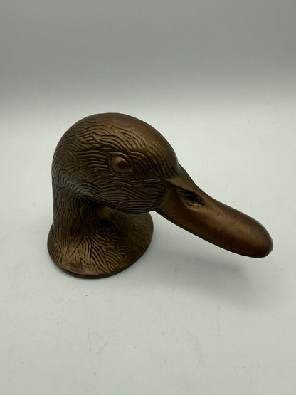Brass Mallard Duck Head Bottle Cap Opener by Court Designs /ro