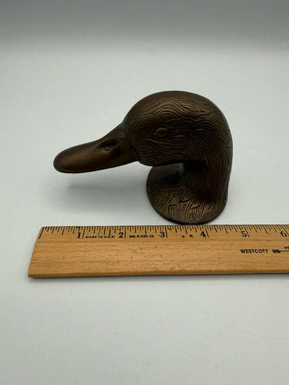 Brass Mallard Duck Head Bottle Cap Opener by Court Designs /ro