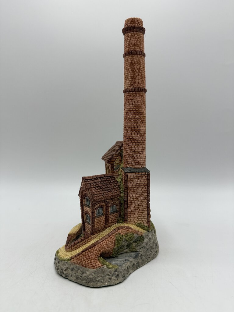 Vintage 1987 David Winter Cottage Derbyshire Mill The Midlands Collection w/Box Signed /rw