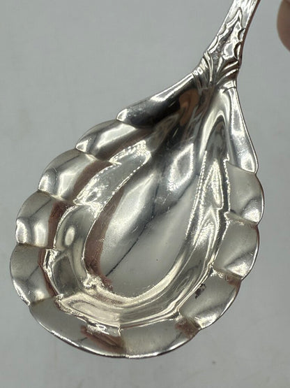 Tiffany & Co. Sterling Silver Sugar Serving Spoon Holly Pattern /ro