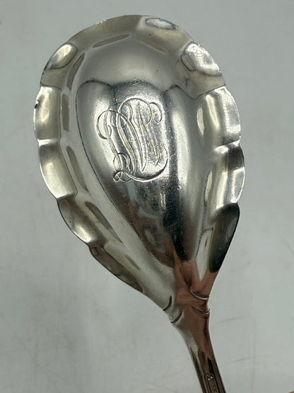 Tiffany & Co. Sterling Silver Sugar Serving Spoon Holly Pattern /ro