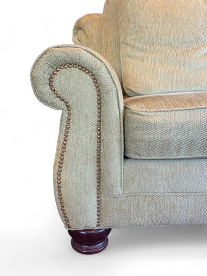 3 Seat Sage Green Sofa
