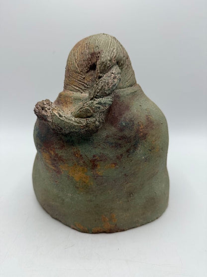 Mexican Folk Art Handmade Seated Abuela (Grandmother) /rw