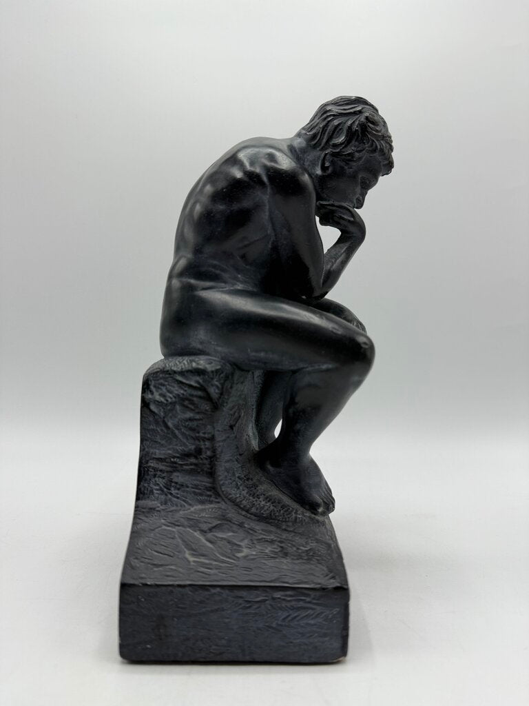 Vintage Rodin’s “The Thinker” Chalkware Statue Esco Prod. /ro
